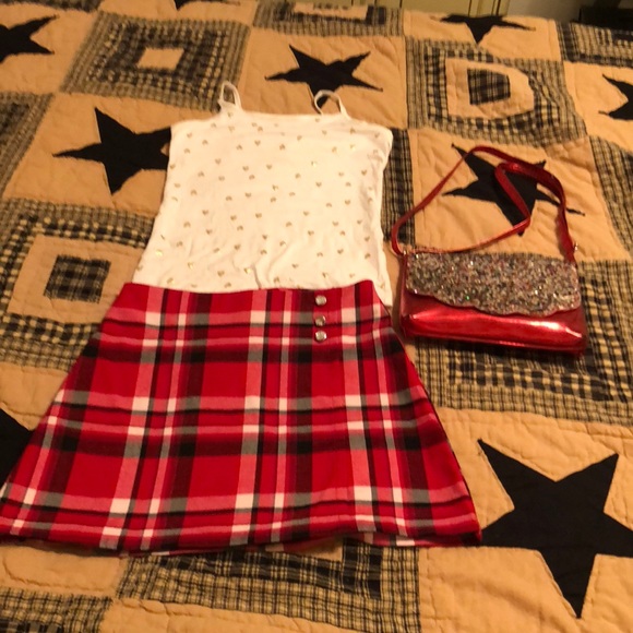 p.s. by Aeropostale Other - Girls size 8 p.s. from Aeropostale red plaid skirt